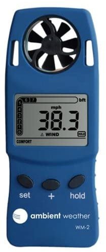 Ambient Weather WM-2 Handheld Anemometer