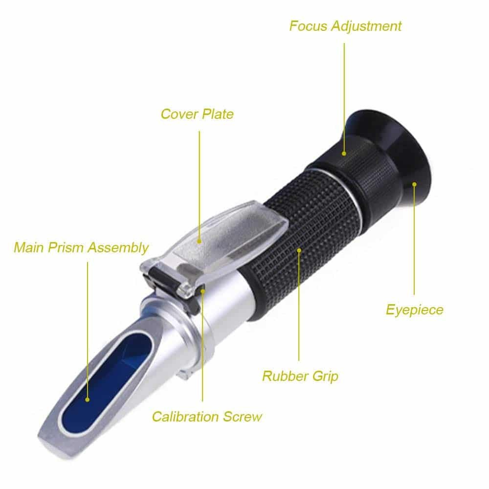 Anpro Brix Refractometer for Homebrew