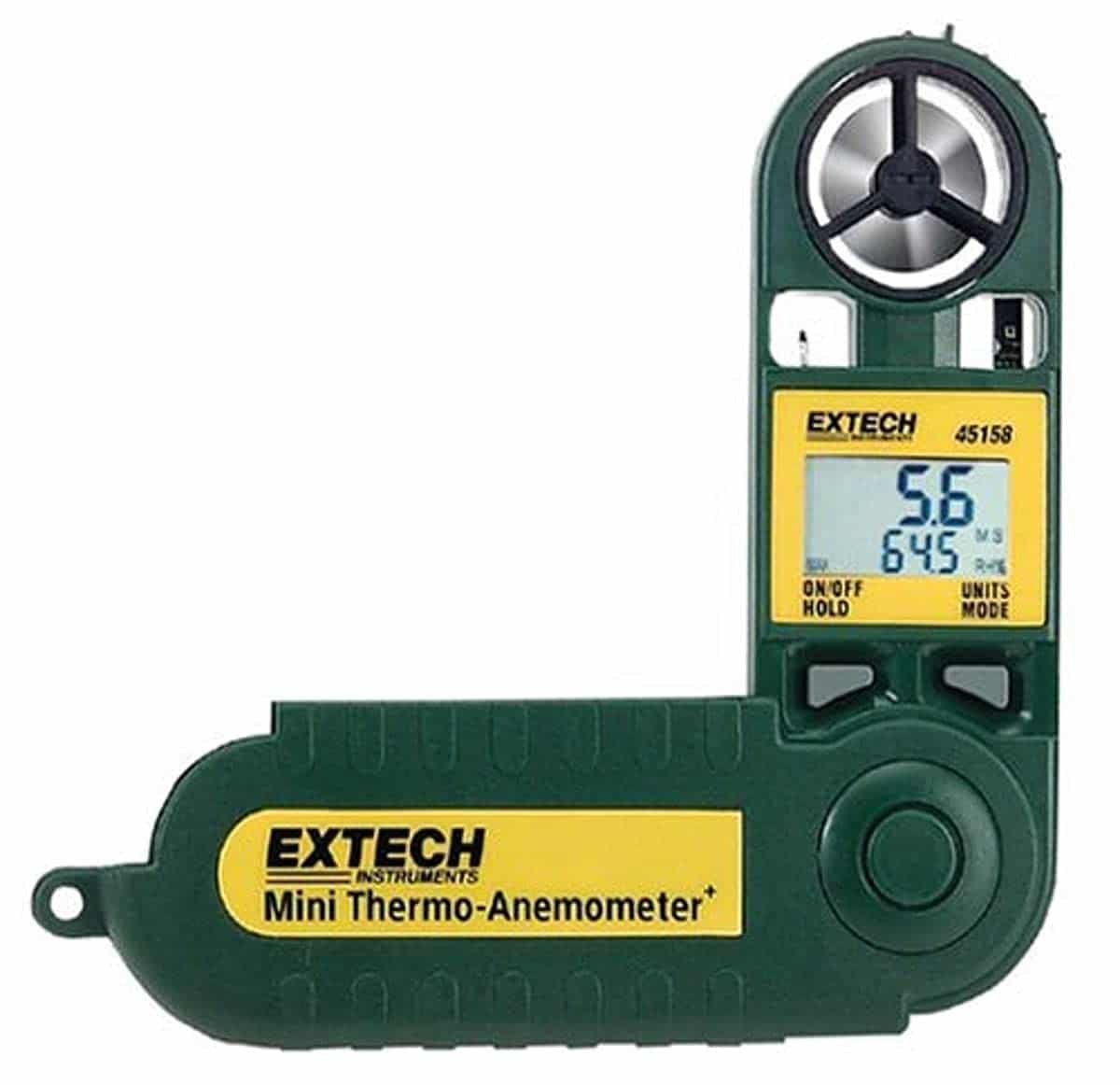 Extech 45158 Mini Waterproof Thermo Anemometer & Humidity Meter