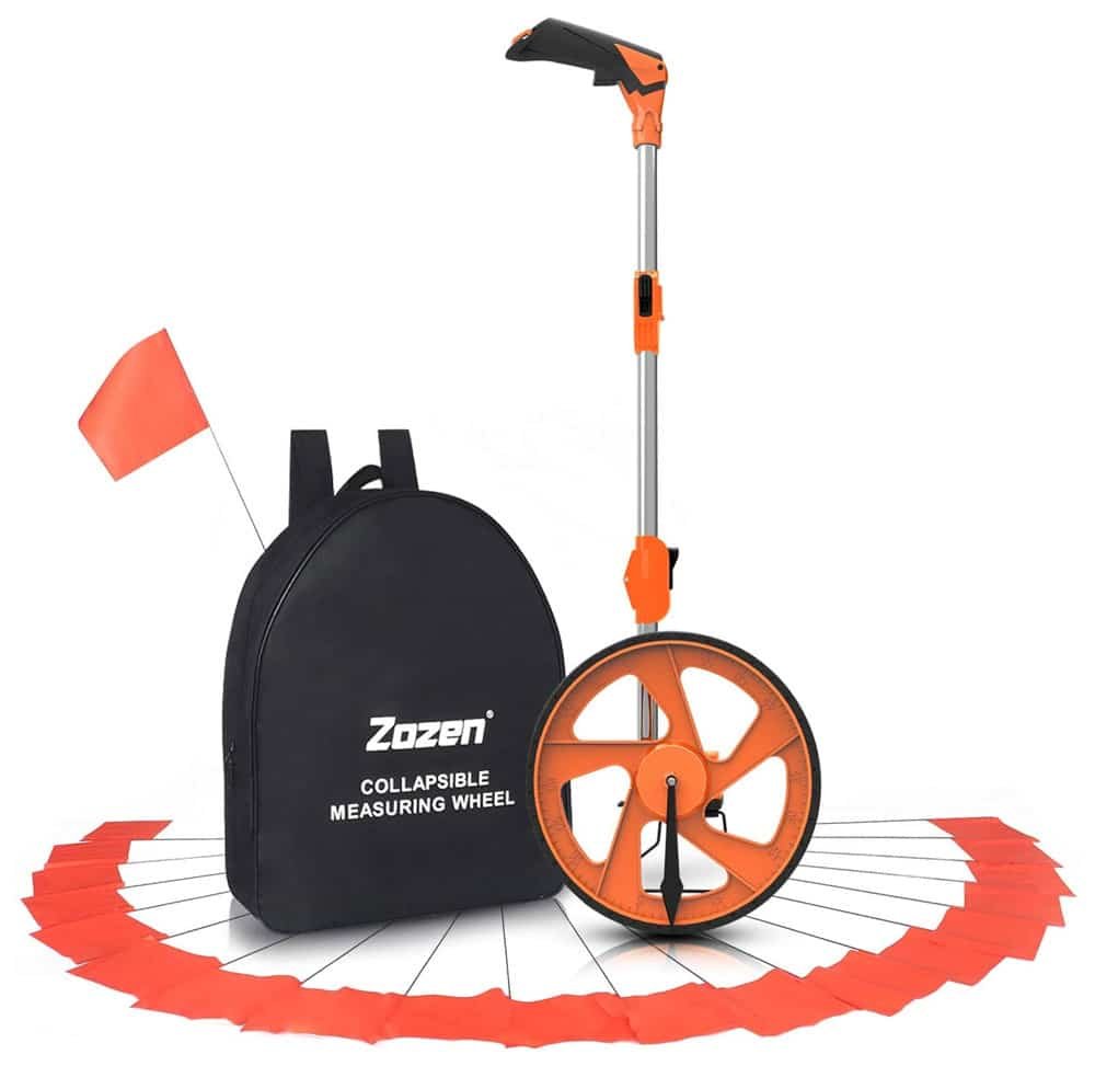 best measuring wheel, Zozen Measure Wheel with Marking Flags