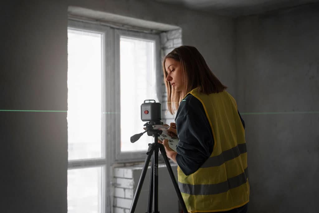 How to calibrate a digital level on uneven surfaces