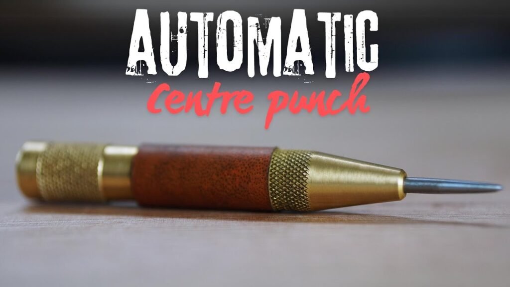 Avoiding surface damage with automatic center punch tips